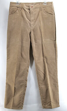 NWT Vintage Sears Roebucks Corduroy Pants Mens 34x30 Light Brown